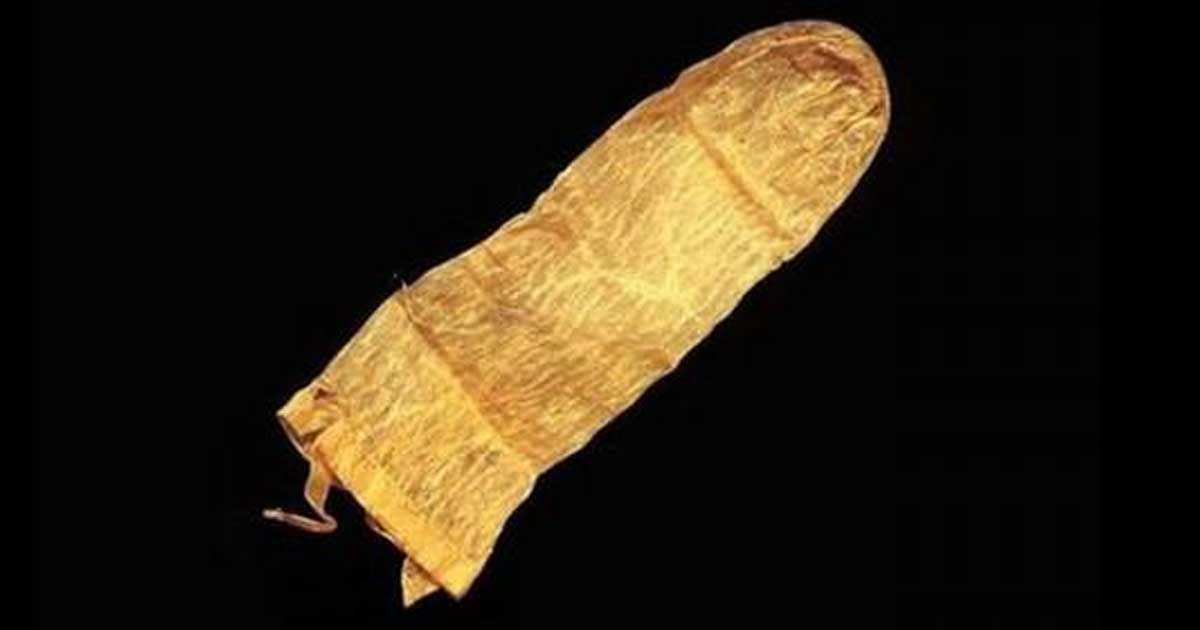 An example of a linen condom